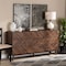 Baxton Studio Hartman Mid-Century Walnut Brown Finished Wood 6-Drawer Dresser 193-11722-ZORO - alternate 1